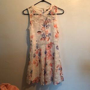 Lily Rose flower pattern dress